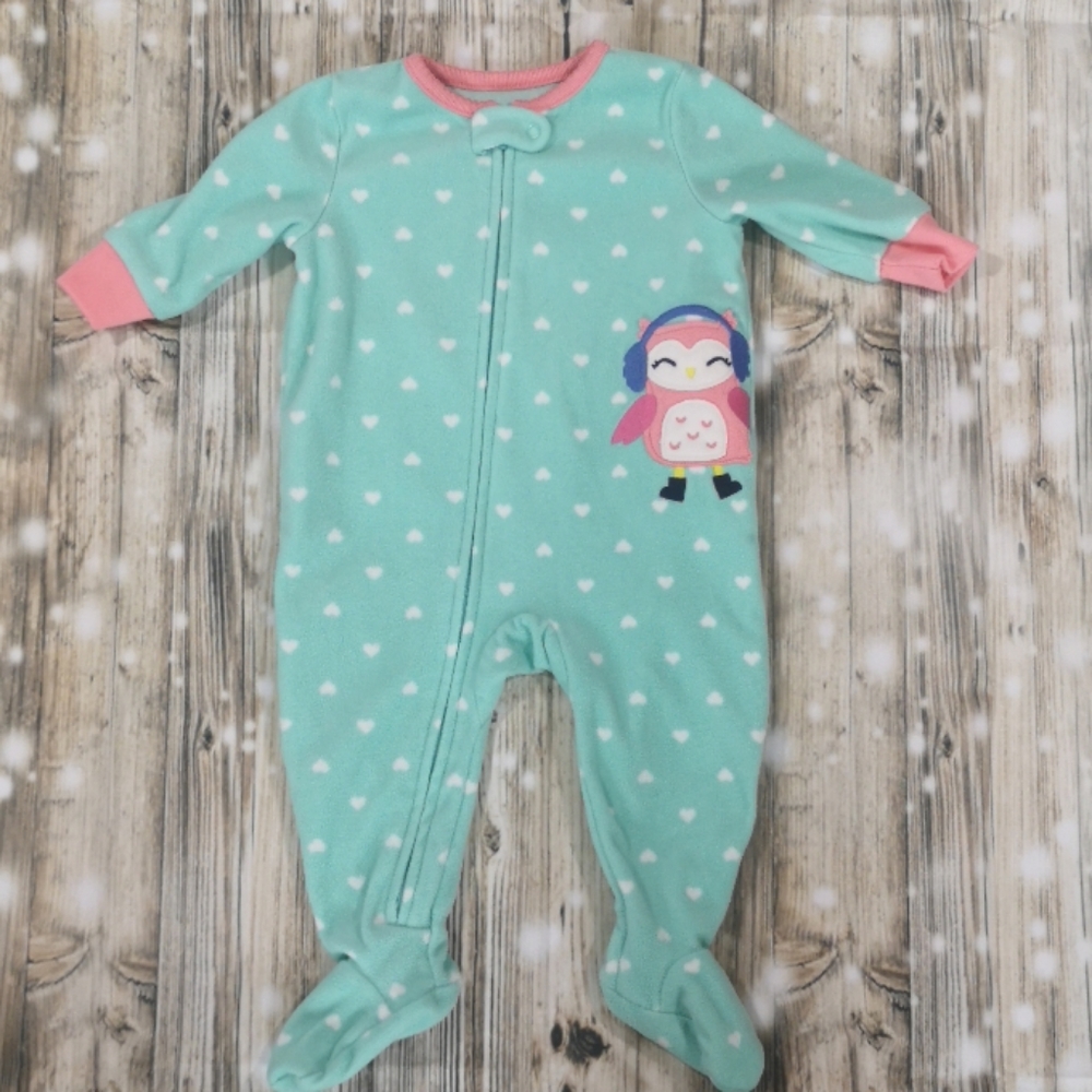 🦉 Carter's - Fleece Full Zip Sleeper